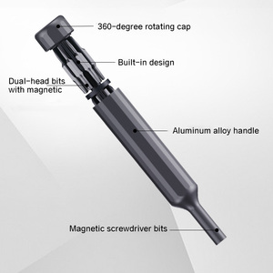 27 in 1 Hidden Storage Pen Type <b>Screwdriver</b> <b>Bit</b> <b>Set</b> Mini Portable Diy Grade Phone Electronic Repair Phone Computer Watch Repair - Product Image 2