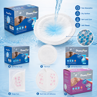 MummyFriend Almohadillas Absorbentes Desechables Tridimensionales y Transpirables para Lactancia, de Tela No Tejida con SAP y Pulpa de Madera, para Maternidad