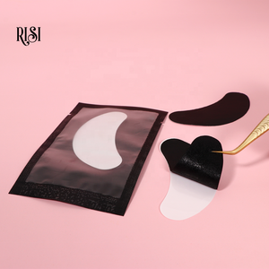 Parches Oculares Desechables Negros Sin Pelusa de Hidrogel UV <span class=keywords><strong>RISI</strong></span> para Extensiones de Pestañas con Logotipo Personalizado - Product Image 6