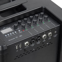 Système de haut-parleurs colonne professionnels 1400W avec subwoofer 10 pouces et Bluetooth 5.0 TWS