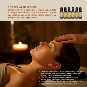 Suero Capilar Aromático Pre-Lavado Hidratante Natural Orgánico de Marca Privada OEM para Cabello Dañado - Product Image 4
