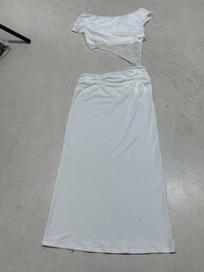 Vestido Largo de Encaje Blanco para Mujer, Estilo Sirena, con Hombros Descubiertos, Elegante, para Eventos Formales - Product Image 2