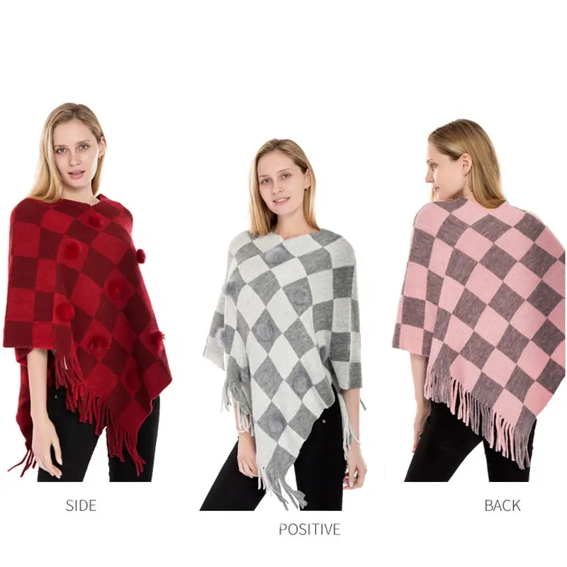 Pashmina Shawls and Wraps for Women PoilTreeWing Solid Color Cashmere Scarfs poncho