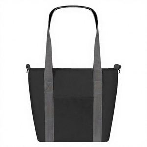 Women'S <b>Medium</b> Business Commute <b>Handbag</b> For Middle-Aged Female Crossbody Bag Soft Pu Leather Zipper Closure Vintage Shoulder Bag - Product Image 2