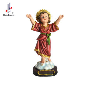 Statue de Jésus Bébé religieuse en polyrésine de 12 pouces, personnalisée, Noël, 3D, faite à la main, durable, décoration de la maison, cadeau - Product Image 4