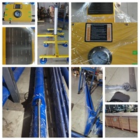 Grue à flèche montée sur colonne et ventouse de levage à tube sous vide pour le chargement et le levage en atelier de tôles, MDF et verre