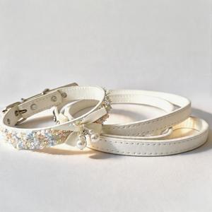Collare per Animali Domestici con Fiocco - Pronto per l'Esportazione, in Pelle PU con Confezione Multilingue - Product Image 4