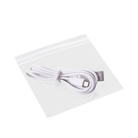 Recyclable Personnalisé Petit Plastique Transparent Pvc Sac À Fermeture Éclair Pour Bijoux Cosmétiques Anneau Emballage Pochette Ziplock