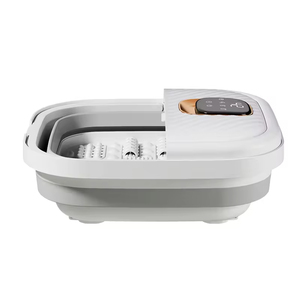 High Quality Electric Shiatsu Foot Spa Pedicure <b>Massager</b> Blood Circulation Vibration Foldable Design Timing Control Musical - Product Image 4