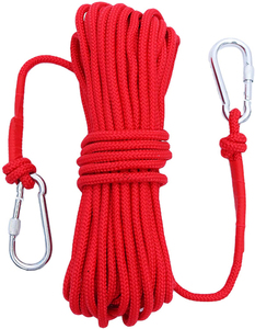 Safety Rappelling Rope Mountain Climbing Rope Braided Nylon Rope For Safety Rescue Escape
