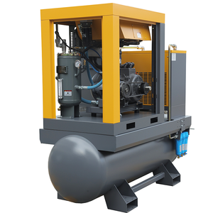 <span class=keywords><strong>Compresseur</strong></span> d'air à vis 4-en-1 à faible bruit pour découpe laser, réparation automobile, atelier de menuiserie, outils pneumatiques, sablage, meublerie - Product Image 6