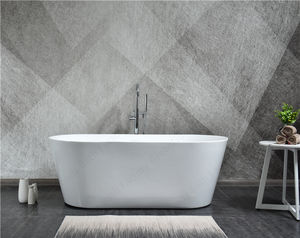 Adyce 2021 — petite salle de bain en résine acrylique, style ovale, pour une personne, baignoire autoportante, hôtel <span class=keywords><strong>londres</strong></span>, 1400X700 - Product Image 2