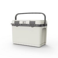Glacière isotherme portable LIHENG 30L avec poignée, glacière commerciale pour boissons, glacière à bière pour l'extérieur, boîte à glace avec ouverture pour bouteilles