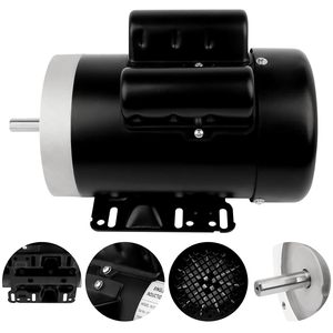 Motor Eléctrico Cuilvu 1.5HP 3450RPM Monofásico, Carcasa 56C, Reversible, para Maquinaria Agrícola de Uso General - Product Image 4