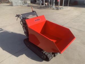 Hydraulischer Mini-Raupendumper, 500 kg Tragfähigkeit, 180 mm Kettenbreite, Benzinmotor, Getriebe, Hebekorb, <span class=keywords><strong>IoT</strong></span>-fähig für die Landwirtschaft - Product Image 3
