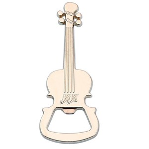 Abridor de Botellas con Forma de Guitarra, de Aleación de Zinc, Plano, para Regalo de Boda o Fiesta, Abridor de Cerveza de Estilo Simple - Product Image 5