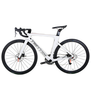 Bicicleta de Carretera <span class=keywords><strong>Twitter</strong></span> <span class=keywords><strong>R3</strong></span> con Cuadro de Fibra de Carbono Aero, 24 Velocidades, Cuadro de Carreras, Freno de Disco Hidráulico, Bicicleta de Carbono - Product Image 6
