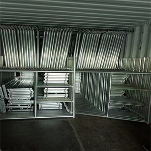 Tiêu chuẩn nhiệm vụ trung bình Mason khung scafold mạ kẽm scarfolds Thang giàn giáo cho xây dựng - Product Image 4