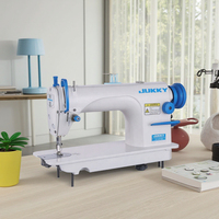 Machine à coudre industrielle JUKKY 8700 à point noué haute vitesse, manuelle, en métal, pour vêtements et blouses chirurgicales, tête simple