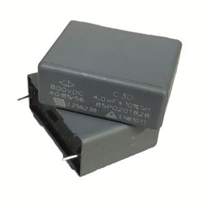 <span class=keywords><strong>Farah</strong></span> C3D Serie 4UF 800V 405K Pin de cobre grueso Condensador no polar de película delgada de apagado rápido - Product Image 1