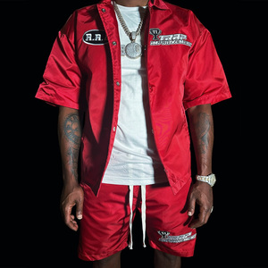 DCY 2025 Trending Product High Quality Streetwear <strong>Tracksuit</strong>,<strong>Tracksuit</strong> Men Custom,Men Joggers Suits Nylon Set - Product Image 1
