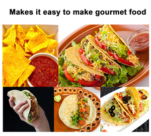 Máquina Industrial Totalmente Automática para Tortillas Mexicanas <span class=keywords><strong>de</strong></span> Harina <span class=keywords><strong>de</strong></span> Maíz, Prensa para 35 Tortillas y Papas Fritas - Product Image 6