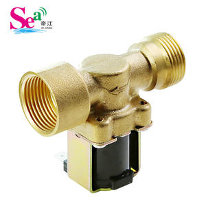 Válvula Solenoide de 6 Puntos Totalmente de Cobre, DC12V, Normalmente Cerrada, Válvula de Entrada para Lavadoras y Dispensadores de Agua, G3/4, Directo de Fábrica - Product Image 5