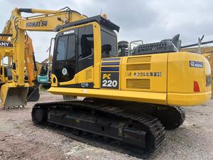 Excavadora de cadenas Komatsu PC220 usada, 22 toneladas, original de Japón, excavadora hidráulica de segunda mano con pocas horas de uso, en venta. - Product Image 1