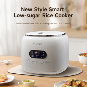 2025 Factory High Quality Professionnel New Low Sugar Smart Rice Cooker with Titanium Steel Inner Pot for Home Kitchen Appliance - Product Image 4