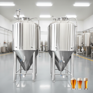 Tanque de Fermentación Cónico de <span class=keywords><strong>Cerveza</strong></span> de Alta Calidad de Acero Inoxidable 304 de 10BBL, Fermentador de <span class=keywords><strong>Cerveza</strong></span> Artesanal - Product Image 1