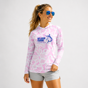 Custom Design <strong>Long</strong> <strong>Sleeve</strong> Fishing Hoodie with UPF 50 UV Protection, Breathable Sublimation Sun <strong>Shirt</strong> for <strong>Women</strong> Outdoor Angling - Product Image 6