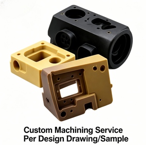 Custom CNC Machining Service Nylon PEEK Pom ABS SLS/SLA Plastic Metal Transparent Resin Parts Rapid Prototyping <b>Wire</b> EDM OEM - Product Image 1
