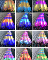 Bandes lumineuses LED flexibles personnalisées de haute qualité WS2812B WS2811 Sk6812 Rgbw Rgbww Rgbnw 5v 12v 24v adressables