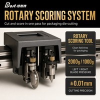 Machine de découpe d'étiquettes semi-automatique à servomoteur A3MAX5-PRO 370 mm avec caméra de contour, rainurage rotatif 1600 mm/s, 220 V, Wi-Fi, pour le bois