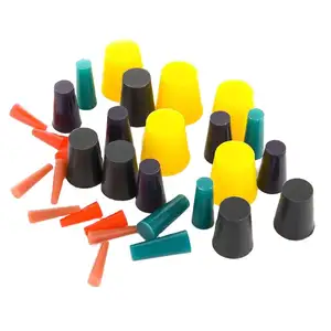 Fabricante chinês forneceu tampões cônicos de silicone moldados de alta qualidade e baixo preço