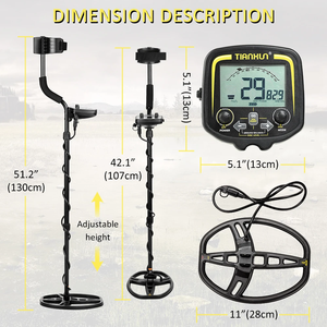 Detector <span class=keywords><strong>de</strong></span> Metales Digital Industrial Profesional TX-850, Alta Sensibilidad, Gold Monster <span class=keywords><strong>1000</strong></span>, IP65, Resistente al Agua, para Uso Profesional - Product Image 6