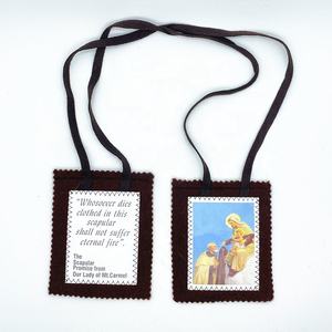 Etiquettes en laine et marron, 50 pièces, disponibles sur plusieurs formes, cadran, idéal pour la prière - Product Image 2