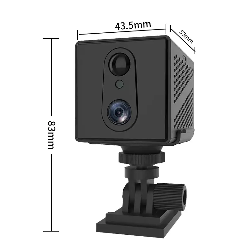 Detección de 135 grados Cámara 2MP 4G 1920*1080 Cámara Full HD Grabación automática Cámara CCTV interior profesional con tarjeta SIM 4G