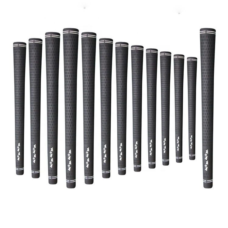 OEM черные Грипсы для гольфа стандартная резиновая нескользящая рукоятка для гольф-клуба