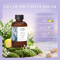 Humidificateur Chaud 2026 Crearoma aux Huiles Essentielles de Lys et Citron de Haute Pureté pour Diffuseur de Parfum