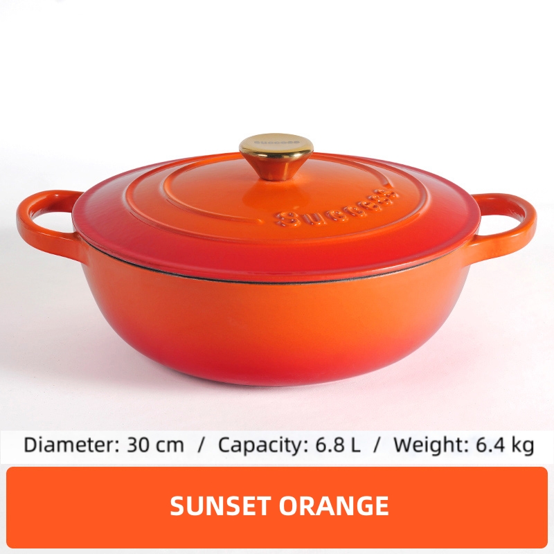 Orange coucher de soleil