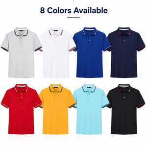 Polo de Rendimiento Refrigerante Unisex con Logotipo Personalizado, Cuello con Ribete, Transpirable, Uniforme para Equipo de Golf, Venta al por Mayor, 8 Colores: Gris, Azul Cielo - Product Image 3