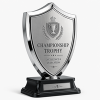 Médailles de basket-ball en métal durables personnalisées, trophées sportifs, badges de gymnastique pour la remise des diplômes, plaques gravées, design uni, support de présentation