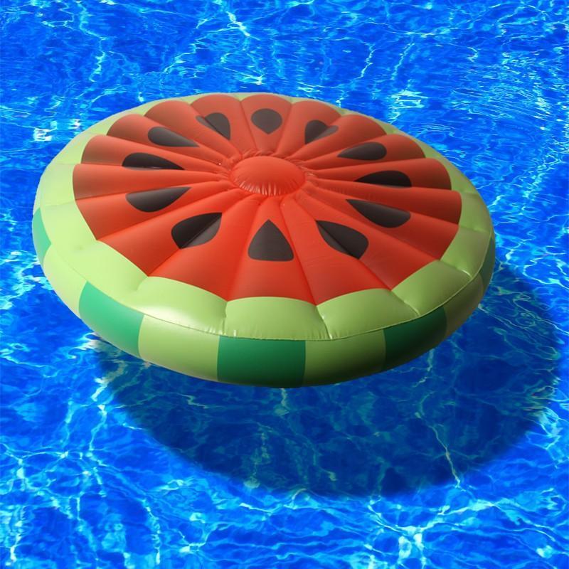Inflatable watermelon float pool toy inflatable floating bed