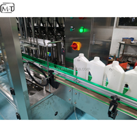 Machine de remplissage de bouteilles entièrement automatique à 2, 4, 6 ou 8 têtes pour shampoing, produits chimiques et détergents liquides