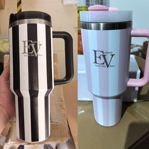 Vaso Térmico con Asa y Diseño de la Bandera de Estados Unidos con el Capitán <span class=keywords><strong>John</strong></span>, para Niños Transgénero, de Acero Inoxidable de 40 oz, con Tapa Reutilizable - Product Image 3
