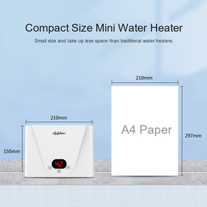 Instant Hot Water Geyser 5500W Electric <b>Shower</b> Heater With Cast Aluminum Heating Element Easy Installation 360 Degree - Product Image 6