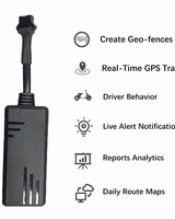 Mini motocicleta en tiempo real 4G Dispositivo de seguimiento de automóviles con cable Rastreador GPS para vehículos con software gratuito