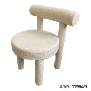 Chaise de salle à manger de style moderne simple en métal de luxe léger pour célébrités d'<span class=keywords><strong>Internet</strong></span> - Product Image 6