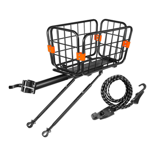 <span class=keywords><strong>Cestino</strong></span> Anteriore Pieghevole Personalizzato in Alluminio a Sgancio Rapido a 2 o 3 Fori per <span class=keywords><strong>Bici</strong></span> <span class=keywords><strong>Elettrica</strong></span> Portatile - Product Image 3
